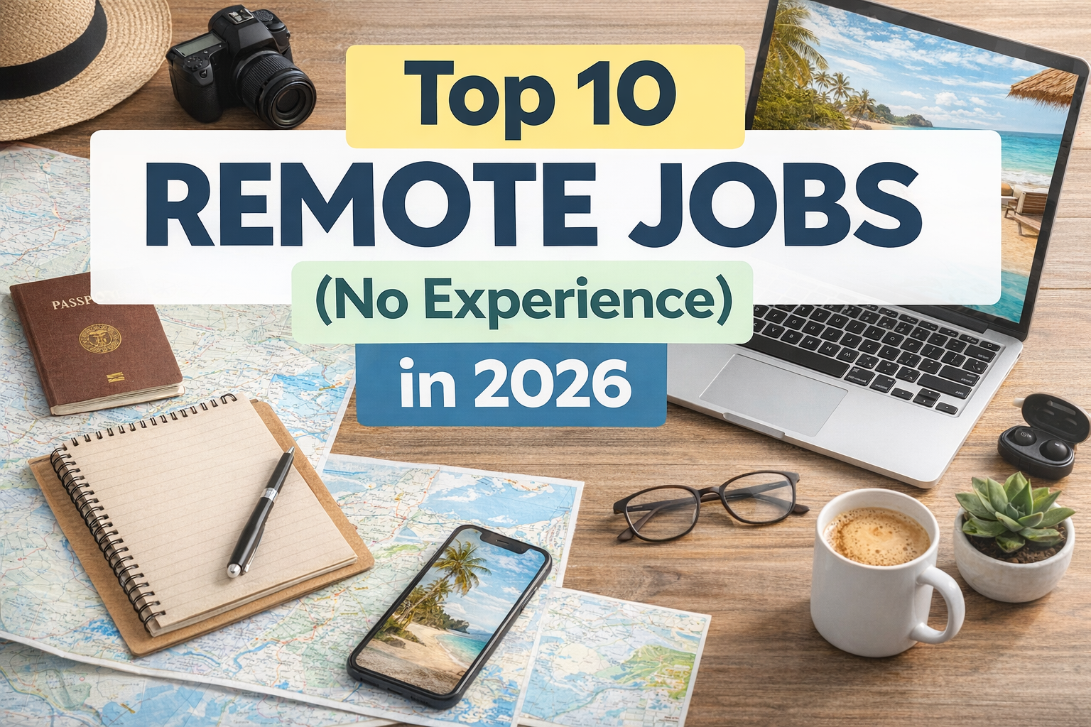 Top 10 Remote Jobs That Require No Experience in 2026.